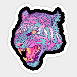 Transgender Pride Tiger Sticker